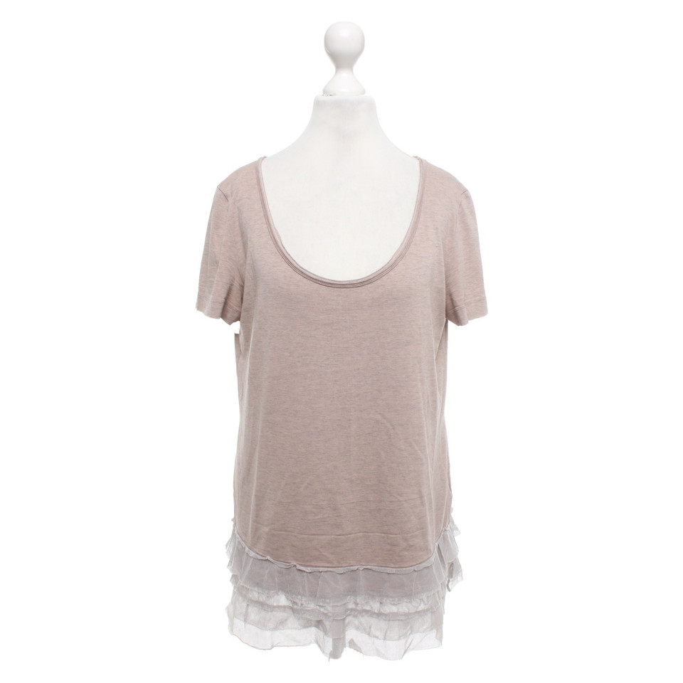 Marc Cain T-shirt with ruffles