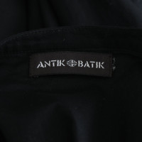 Antik Batik Bluse in Schwarz