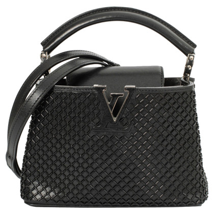 Louis Vuitton Capucines Leather in Black