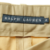 Ralph Lauren Katoenen broek in beige