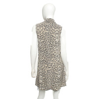 Equipment Dress with leopard pattern