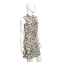 Equipment Dress with leopard pattern