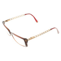 Chanel Brille mit dekorativen Bügeln