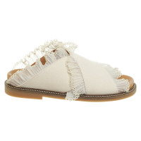 Ganni Sandals in Cream