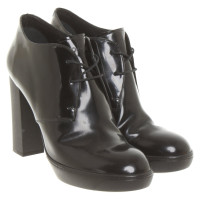 Hogan Ankle boots Patent leather in Black