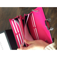 Gucci Handtasche aus Leder in Rosa / Pink