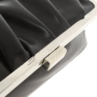 Max & Co Clutch Bag Leather in Black