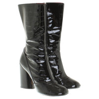 Marc Jacobs Boots with reptile embossing