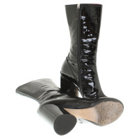 Marc Jacobs Boots with reptile embossing