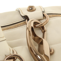 Fay Leather bag in cream white