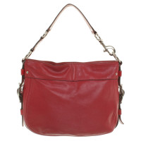 Coach Leather Handbag in Red