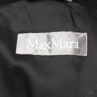 Max Mara Jas/Mantel Wol in Zwart
