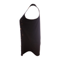 Alexander McQueen Tank top with pearls