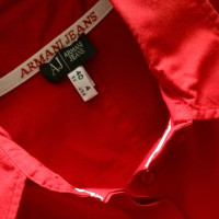 Armani Jeans Chemisier rouge