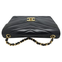 Chanel "Jumbo Chevron Flap Bag"