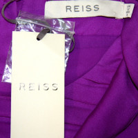 Reiss Silk Tunic in Purple
