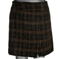 Dolce & Gabbana Check Wool-skirt