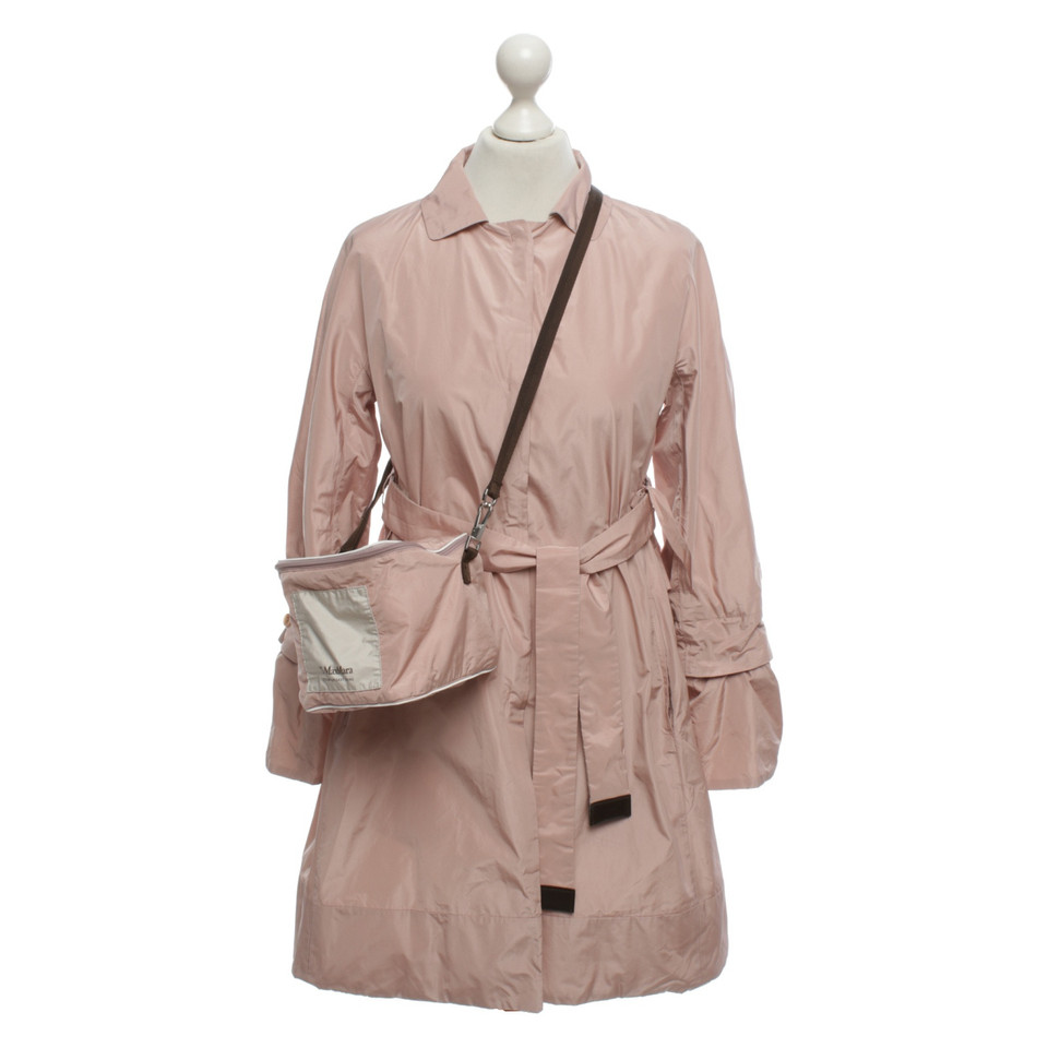 S Max Mara Veste/Manteau en Rose/pink