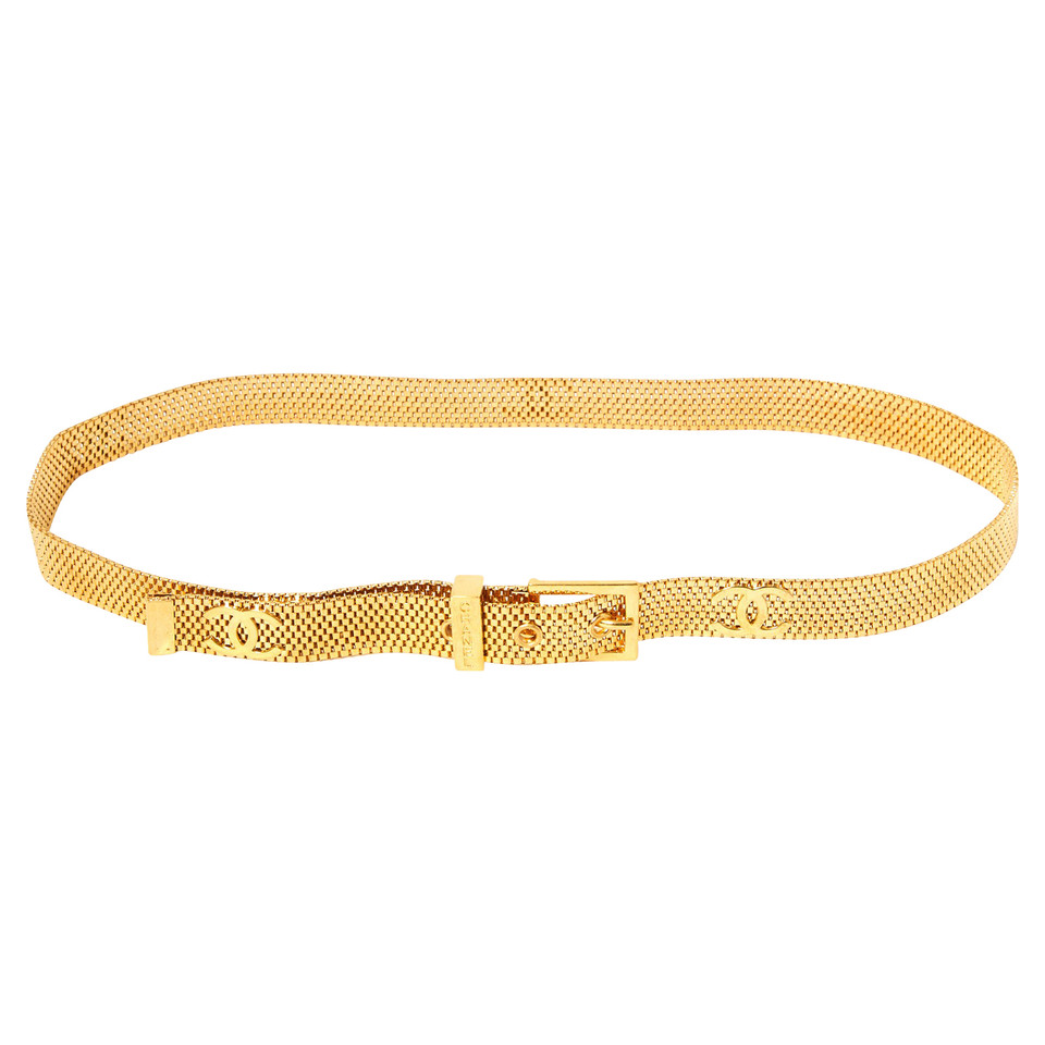 Chanel Gold colored belt