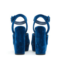 Miu Miu Sandalen in Blau