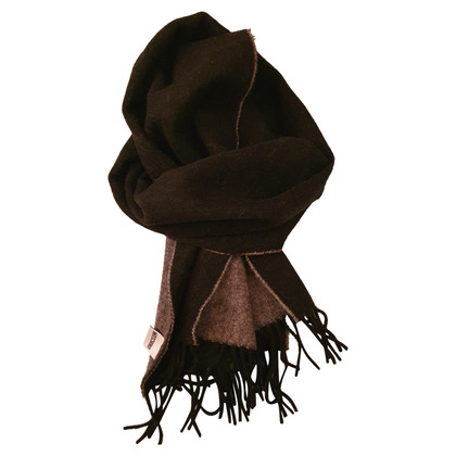Moschino Schal/Tuch aus Wolle in Schwarz