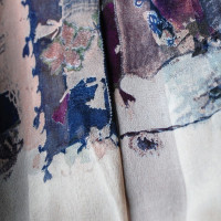 Alberta Ferretti silk skirt