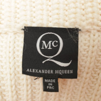 Alexander McQueen Abito in maglia avorio