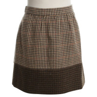 J. Crew skirt with check pattern