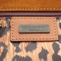Dolce & Gabbana Handbag Suede in Brown