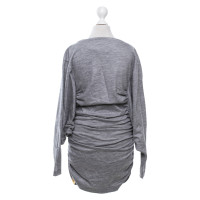 Roberto Cavalli Kleid aus Wolle in Grau
