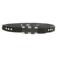 Escada Ceinture en Cuir en Noir