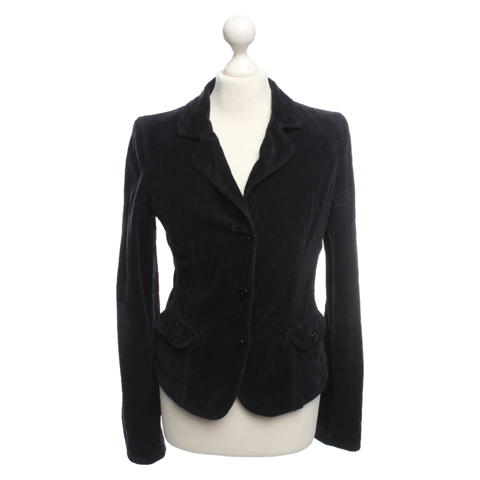 Armani Jeans Blazer en Coton en Noir