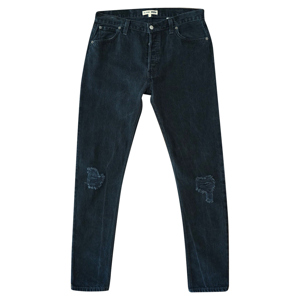 Re/Done Jeans Cotton in Black