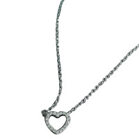 Tiffany & Co. catena di cuore in oro bianco