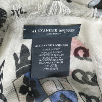Alexander McQueen Tuch mit Skull-Motiv