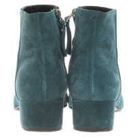 Aeyde Ankle boots Suede in Petrol
