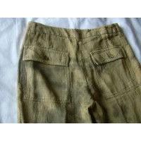 Michael Kors Trousers Linen in Ochre