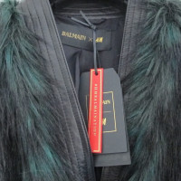 Balmain X H&M Faux fur jacket