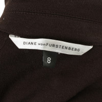Diane Von Furstenberg Robe en marron
