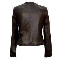 Hobbs Leather Jacket in Brown