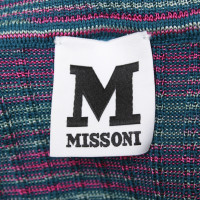 M Missoni Turtleneck sweater with striped pattern