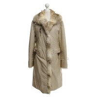 Ermanno Scervino Winter coat with fur trim
