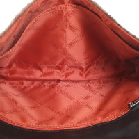 Longchamp Shoulder bag with fur trim