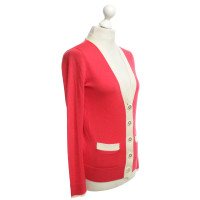Tory Burch Vest in Red / Cream