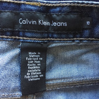 Calvin Klein Jeans bleu foncé « Wide Leg Mid Rise »