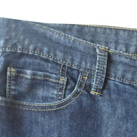 Calvin Klein Jeans bleu foncé « Wide Leg Mid Rise »