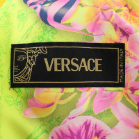 Versace Mantel mit Blumen-Print