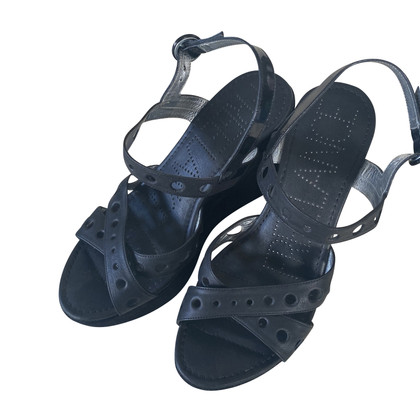 Free Lance Sandals Leather in Black