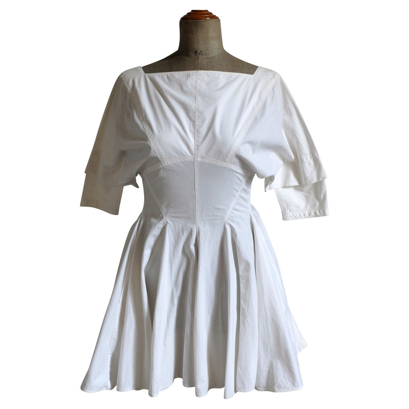 Alaïa White cotton dress