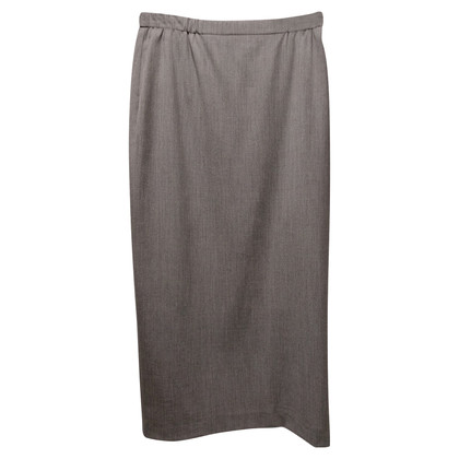 Marina Rinaldi Skirt Wool in Grey